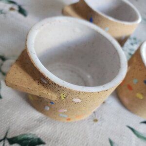O-M CERAMIC HANDMADE MATCHA CUP TRIO